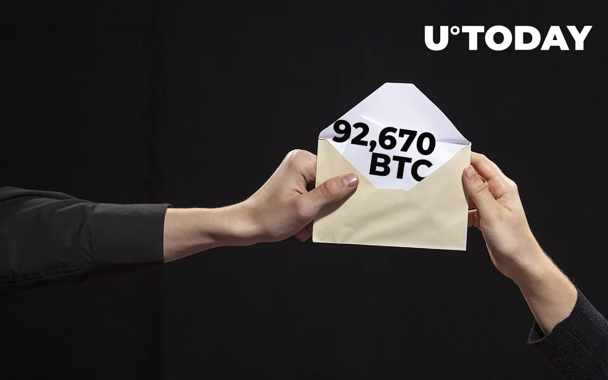 Bitcoin Whales Wire 92,670 BTC for $4.50 Fee