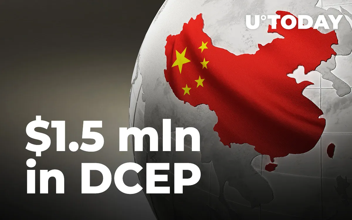 China Is Giving Away $1.5 mln in DCEP to Be Spent in Six Days in CBDC Trials