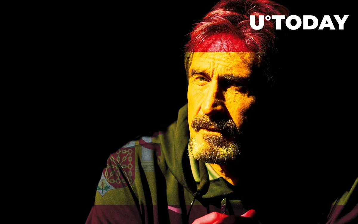 John McAfee: There Is Zero Chance Spain Will Extradite Me