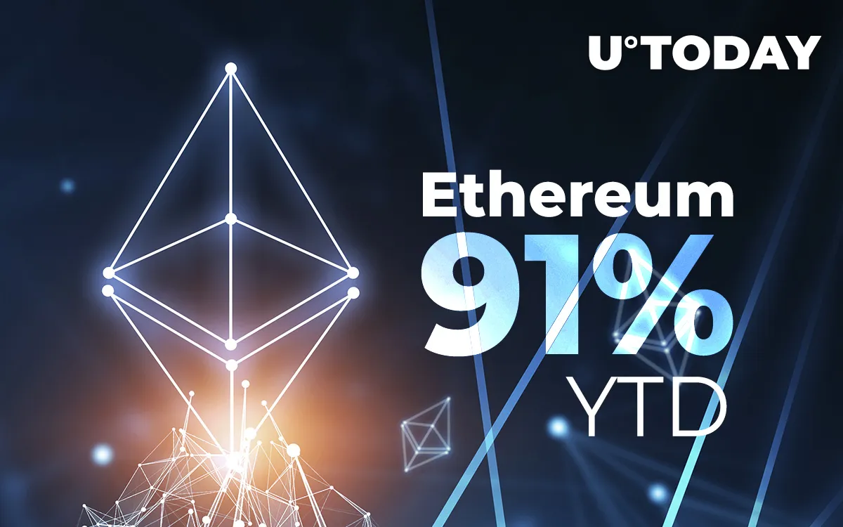 Ethereum Shows 91% Rise Year-to-Date After Surging to New All-Time High: Analyst