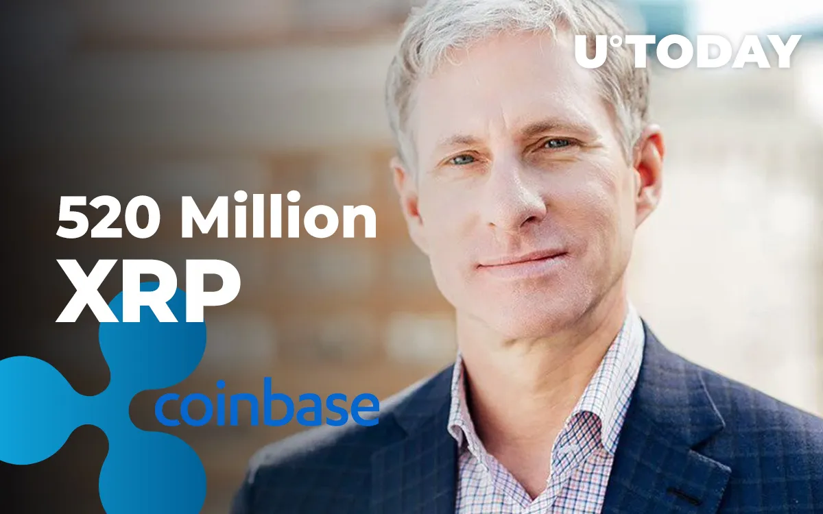 Ripple, Chris Larsen and Coinbase Transfer Whopping 520 Million XRP