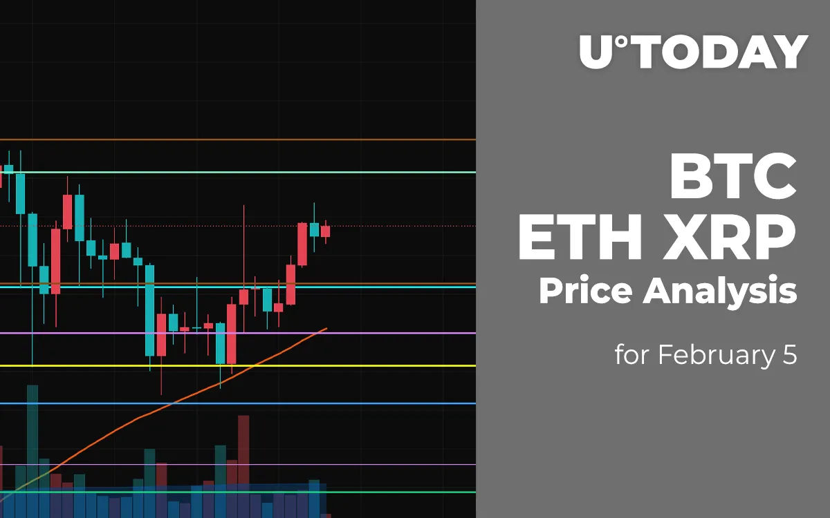 BTC, ETH and XRP Price Analysis for February 5
