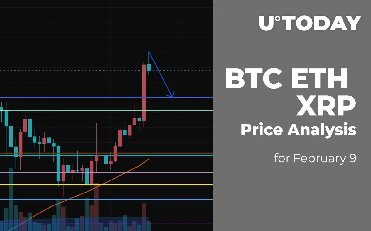 BTC, ETH and XRP Price Analysis for February 9