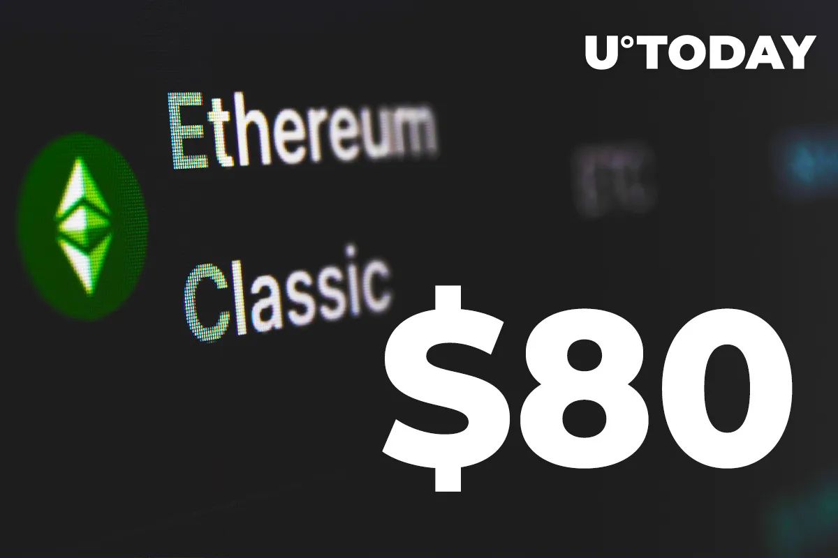 Ethereum Classic (ETC) Prints All-Time High Over $80