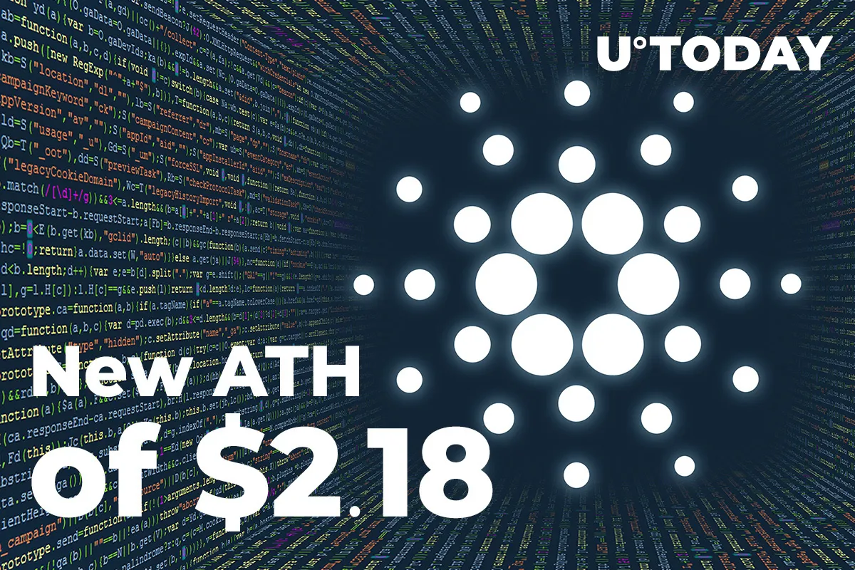 ADA Prints New ATH of $2.18, While Peter Brandt’s Chart Shows Possible Rise to $2.26