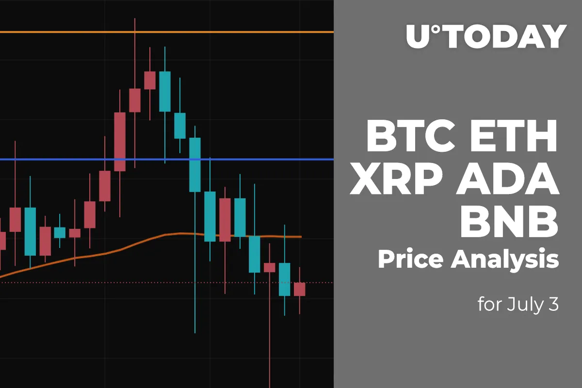 BTC, ETH, XRP, ADA and BNB Price Analysis for July 3