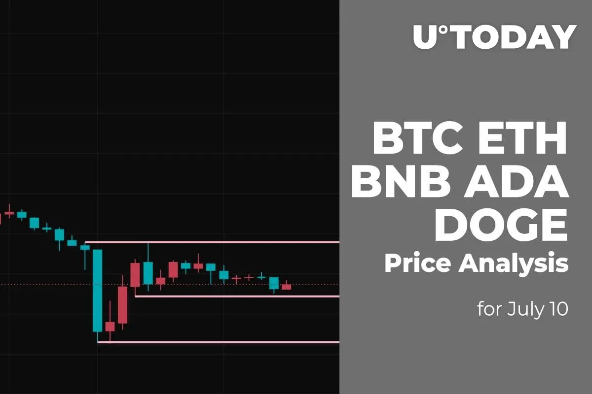 BTC, ETH, BNB, ADA and DOGE Price Analysis for July 10