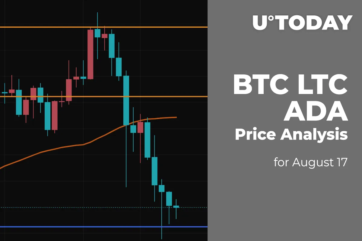 BTC, LTC and ADA Price Analysis for August 17