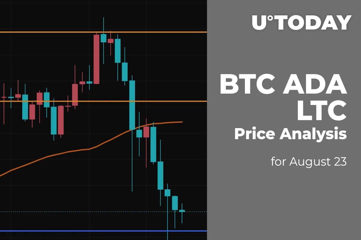 BTC, ADA and LTC Price Analysis for August 23