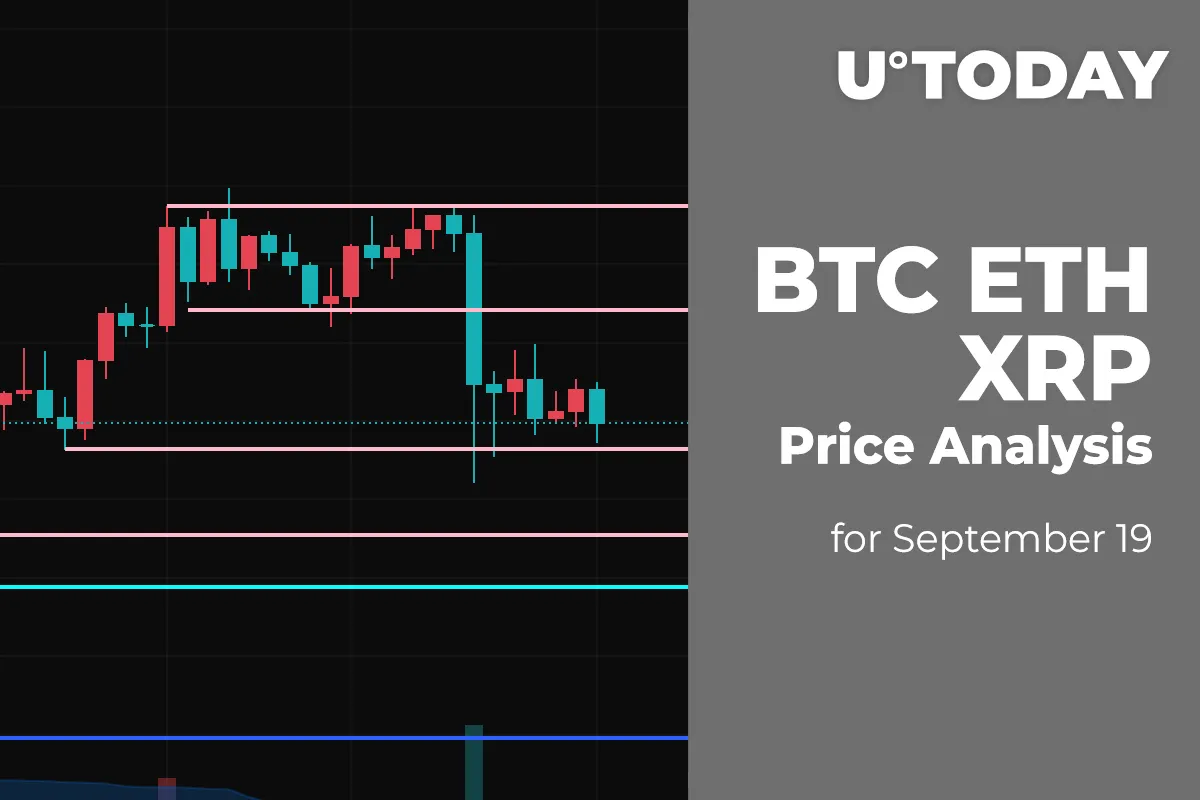 BTC, ETH and XRP Price Analysis for September 19