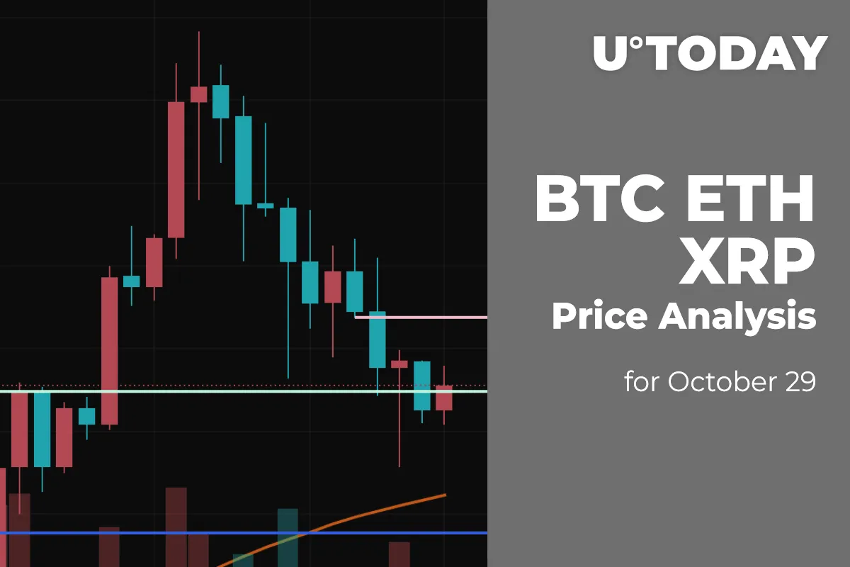 BTC, ETH and XRP Price Analysis for October 29