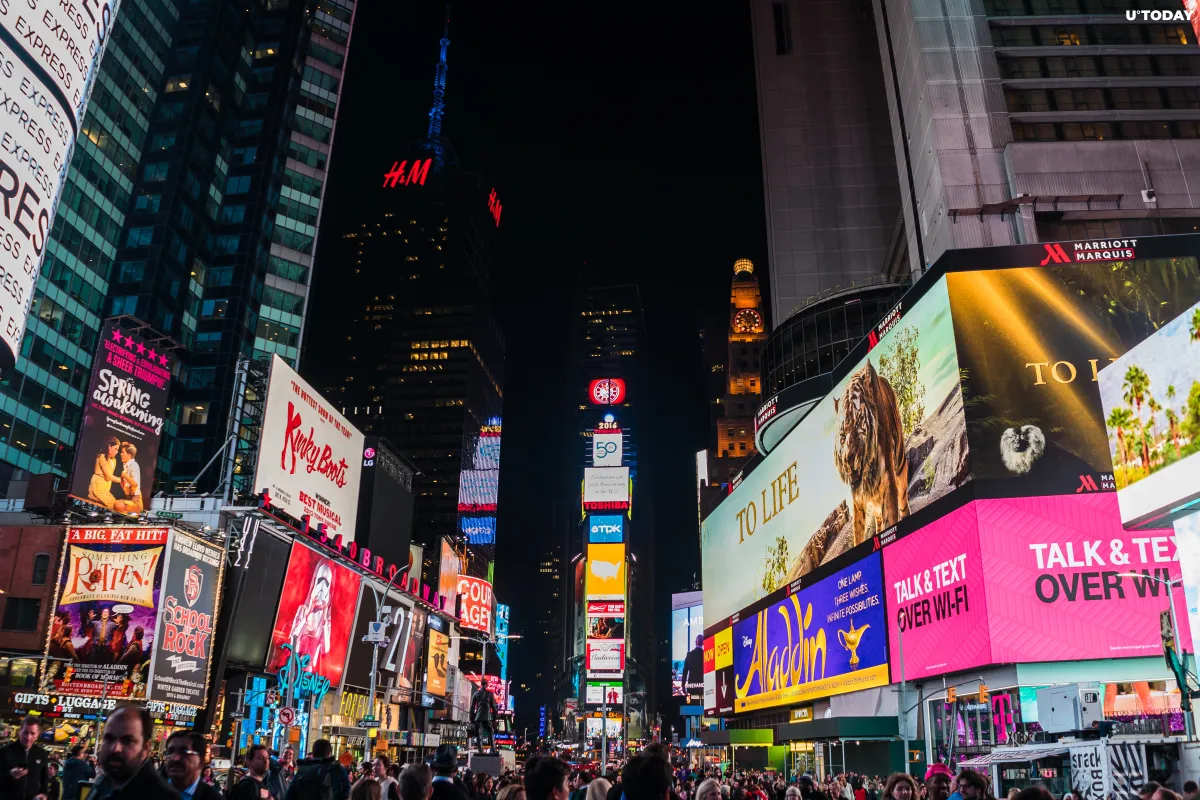 Video Showing Shiba Inu Billboard in Times Square Is Fake 