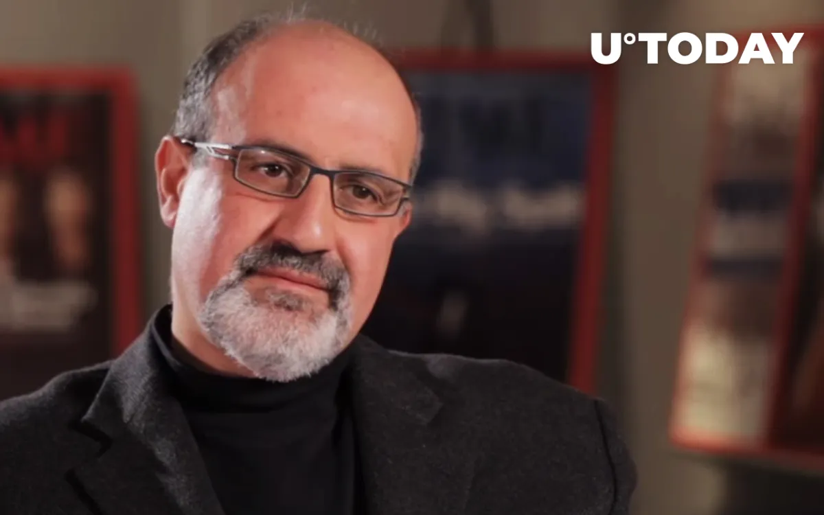 "Black Swan" Author Nassim Taleb Gloats Over Bitcoin Crash