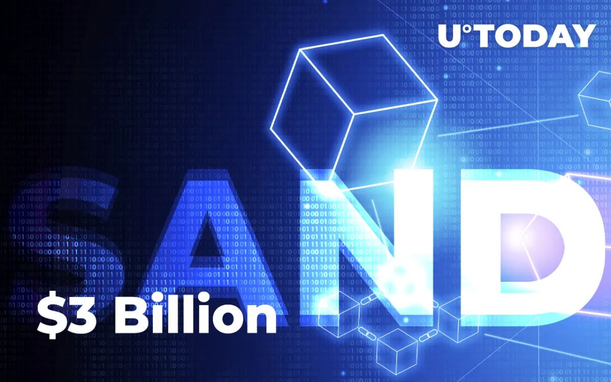 SAND Metaverse Token Reached $3 Billion in Transactional Volume in Last 24 Hours