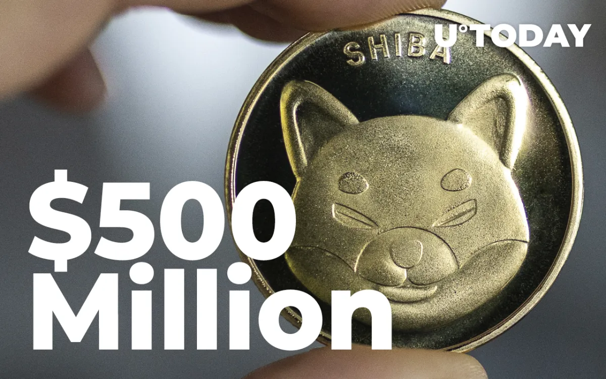 Shiba Inu Whale Transfers Almost $500 Million Worth of Tokens