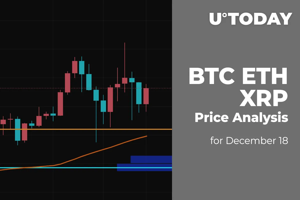 BTC, ETH and XRP Price Analysis for December 18