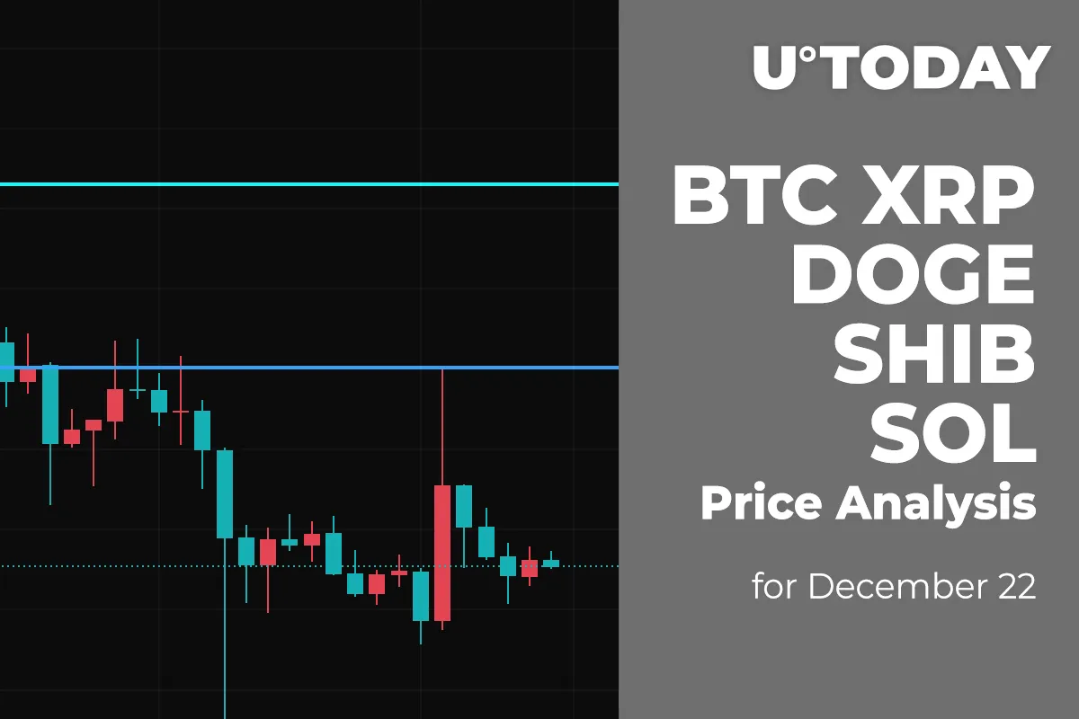 BTC, XRP, DOGE, SHIB and SOL Price Analysis for December 22