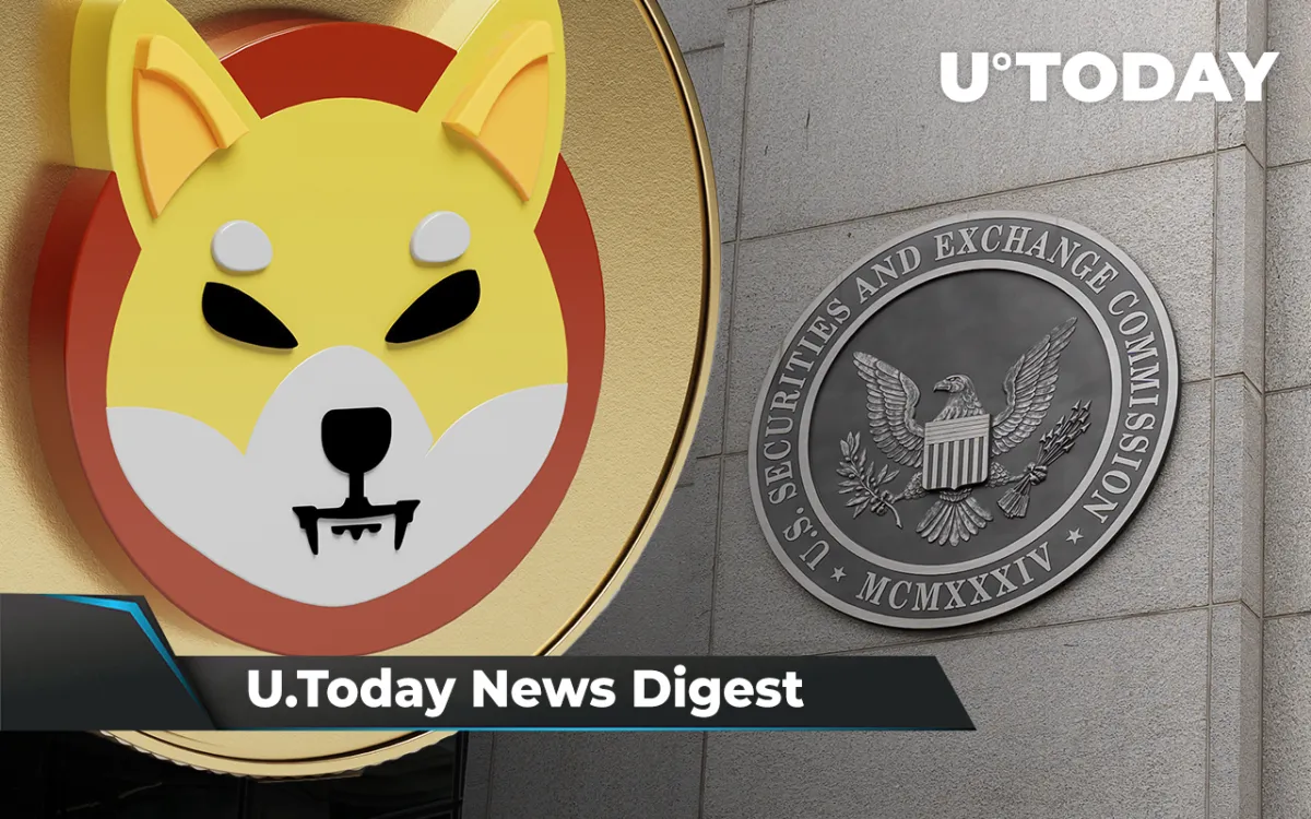SEC Declares Its Internal Docs “Irrelevant,” SHIB-Accepting AMC Buys Gold Mine, 42 Million UST Grabbed by Whales: Crypto News Digest by U.Today