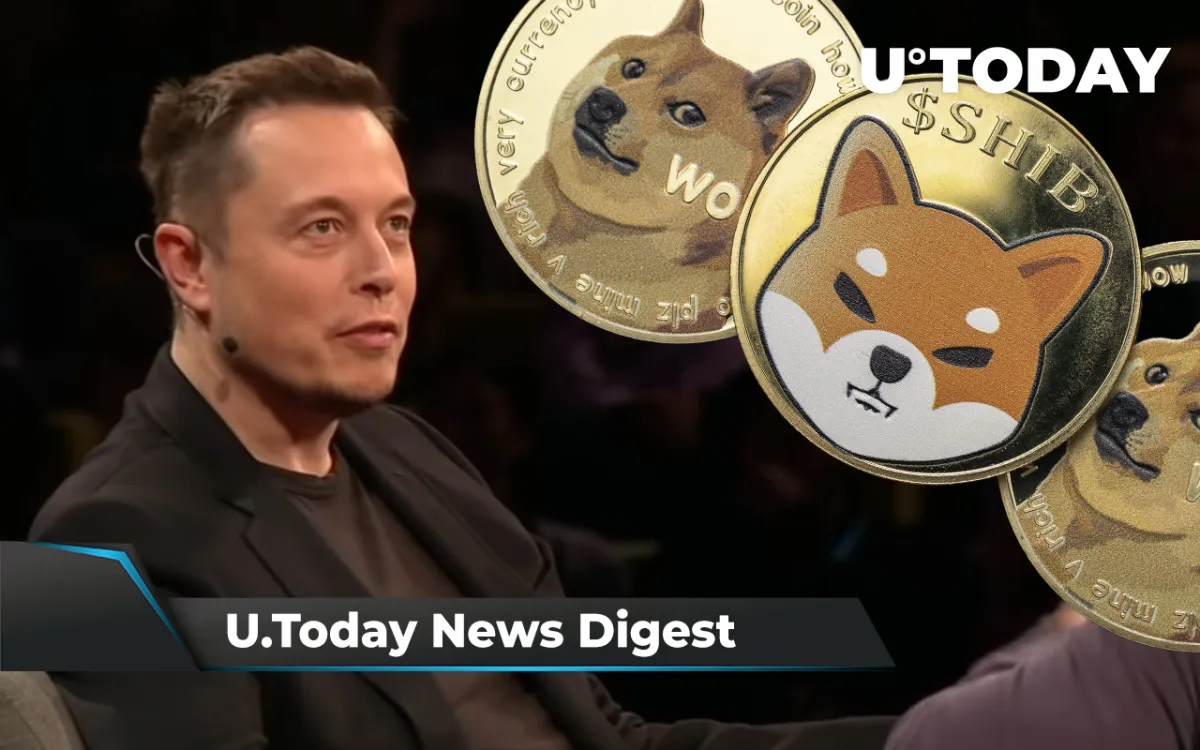 Two Reasons for SHIB Price Move, DOGE Spikes 13% After Musk’s Twitter Deal, El Salvador BTC Adoption Fails: Crypto News Digest by U.Today