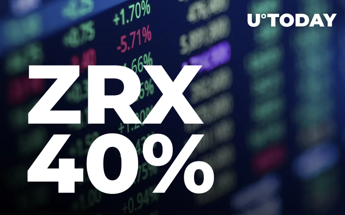 ZRX Rallies by 40% While Having Anemic Performance for Last Year