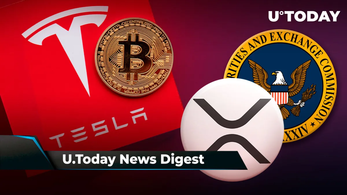 Tesla Sells Most of Its BTC Holdings, ETH Creator Vitalik Buterin Praises SHIB, SEC Asks Court to Revoke XRP Holders’ Amici Status: Crypto News Digest by U.Today
