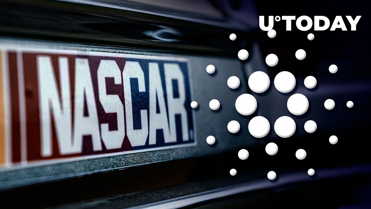Cardano-Themed Race Car Debuts at NASCAR