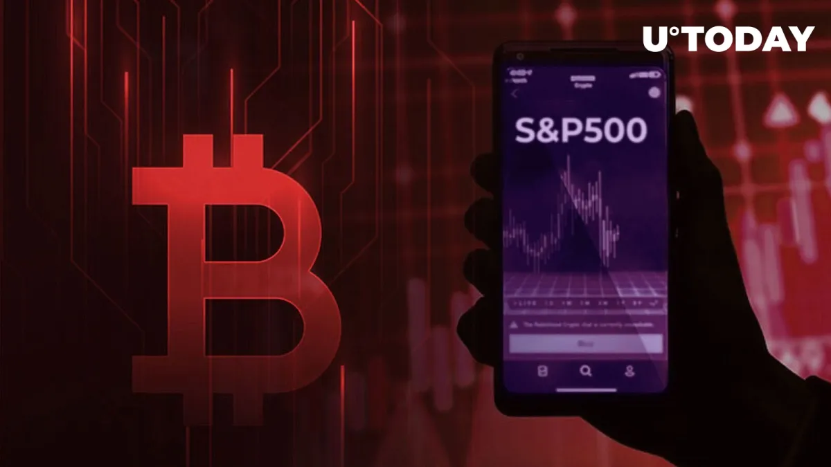 Bitcoin Is on Verge of Further Downfall, But S&P 500 May Save It