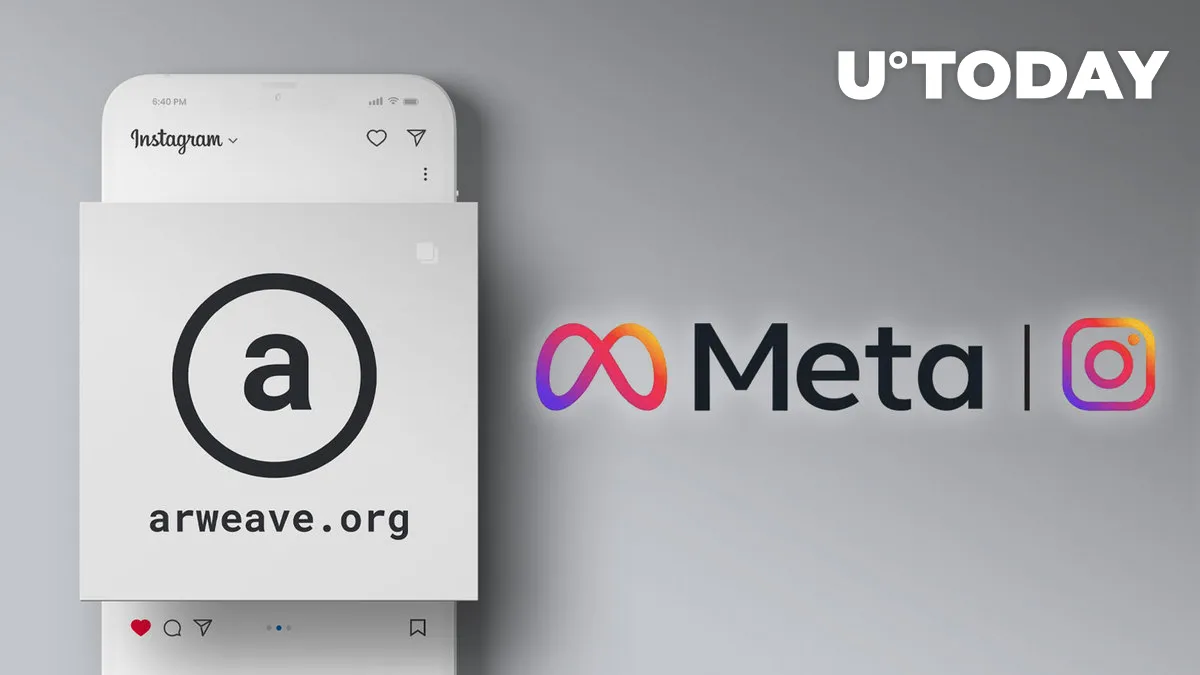Arweave (AR) up 60% on Meta and Instagram Partnership, Here's What You Need to Know