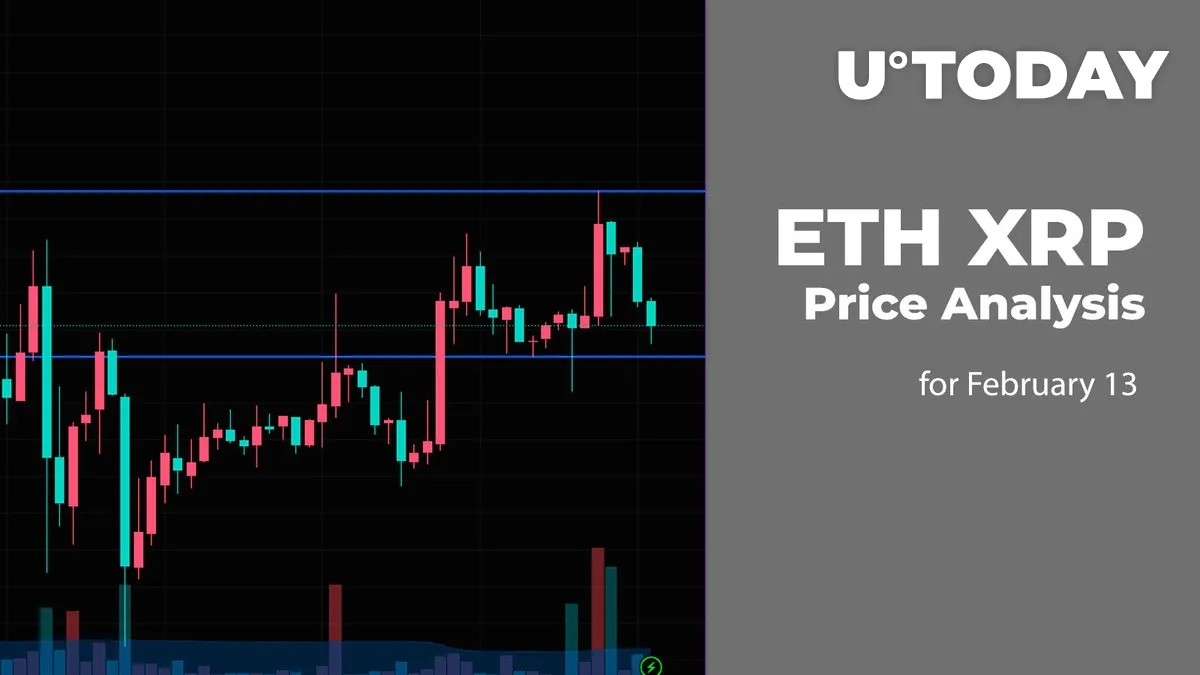 ETH and XRP Price Analysis for February 13