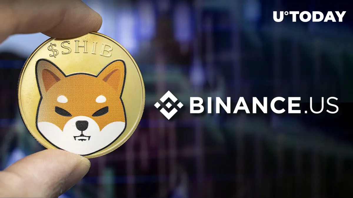 SHIB/USD Listed by Binance.US