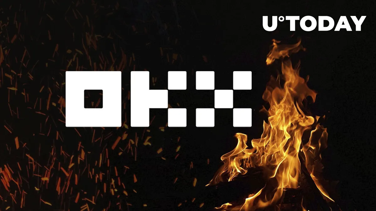 OKX Burns $180 Million in OKB, Whale Alert Reports Massive Outflows to Anon Wallets
