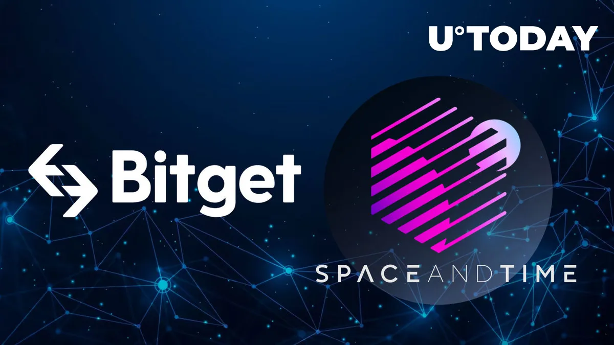 Bitget Scores Partnership With Space and Time for Better Financial Transparency