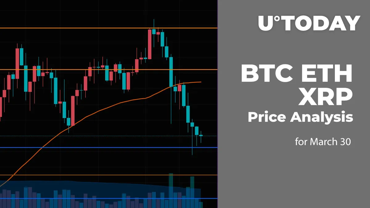 BTC, ETH and XRP Price Analysis for March 30