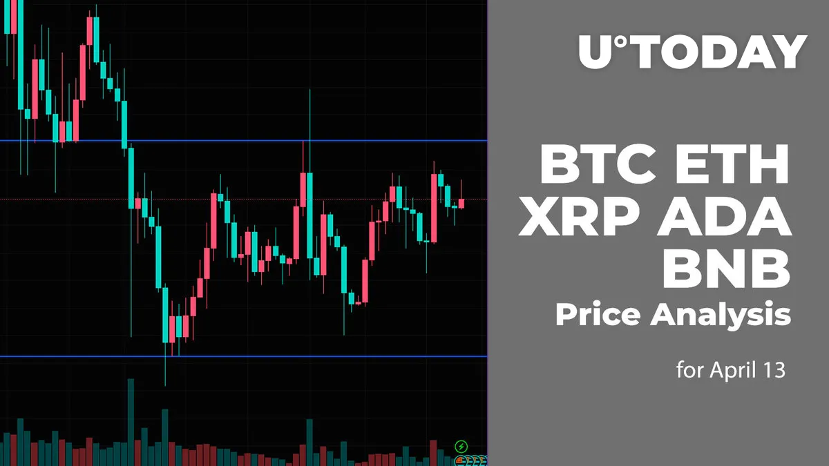 BTC, ETH, XRP, ADA and BNB Price Analysis for April 13