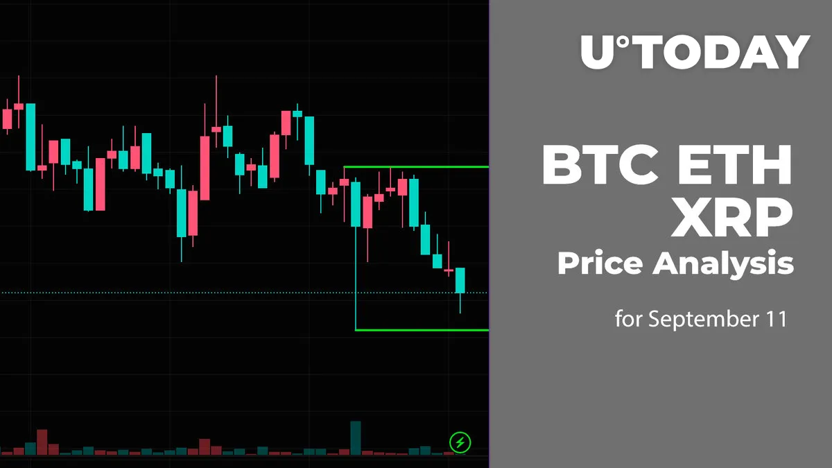 BTC, ETH and XRP Price Analysis for September 11
