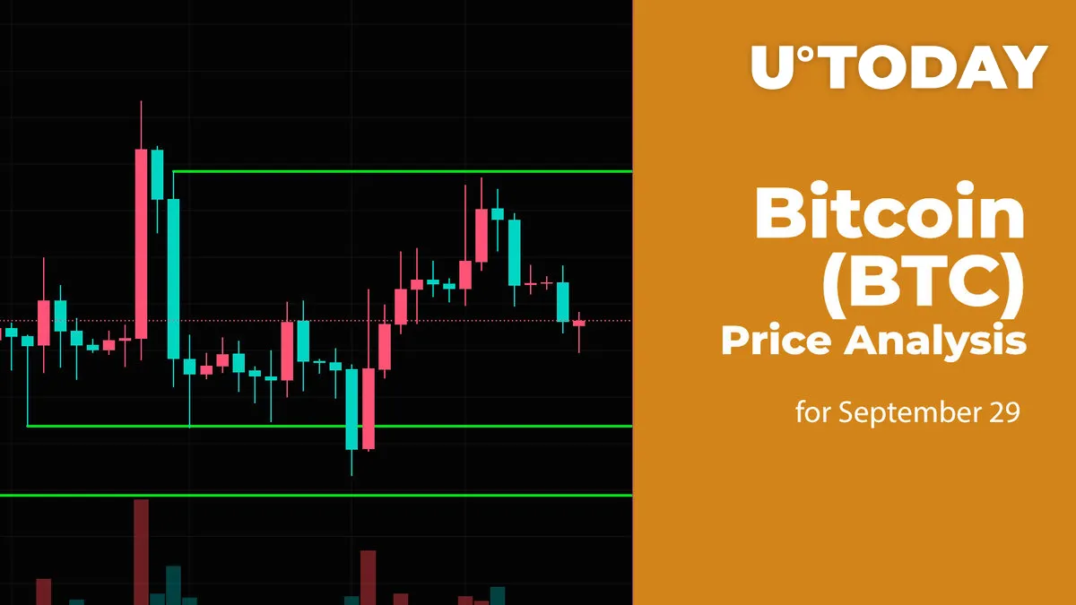 Bitcoin (BTC) Price Analysis for September 29