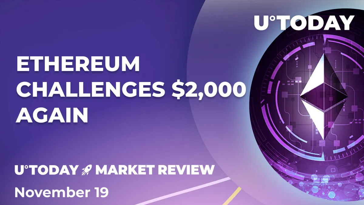 Ethereum's (ETH) $2,000 Price Pivot: Asset Challenges Crucial Threshold Again