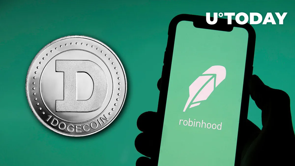 400 Million DOGE Sent to Robinhood as Dogecoin Reclaims Spot in Top 10