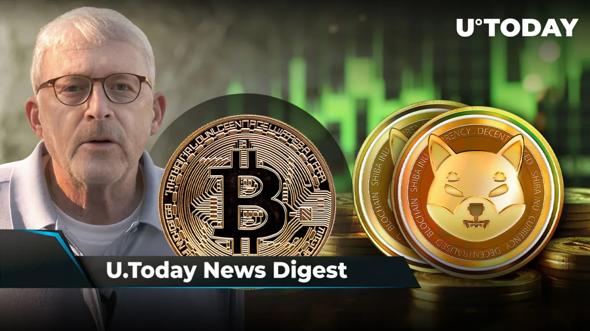 Peter Brandt Drops Epic Bitcoin Price Prediction, Shiba Inu Erases Zero, Dogecoin Scores New Listing on Major Japanese Exchange: Crypto News Digest by U.Today