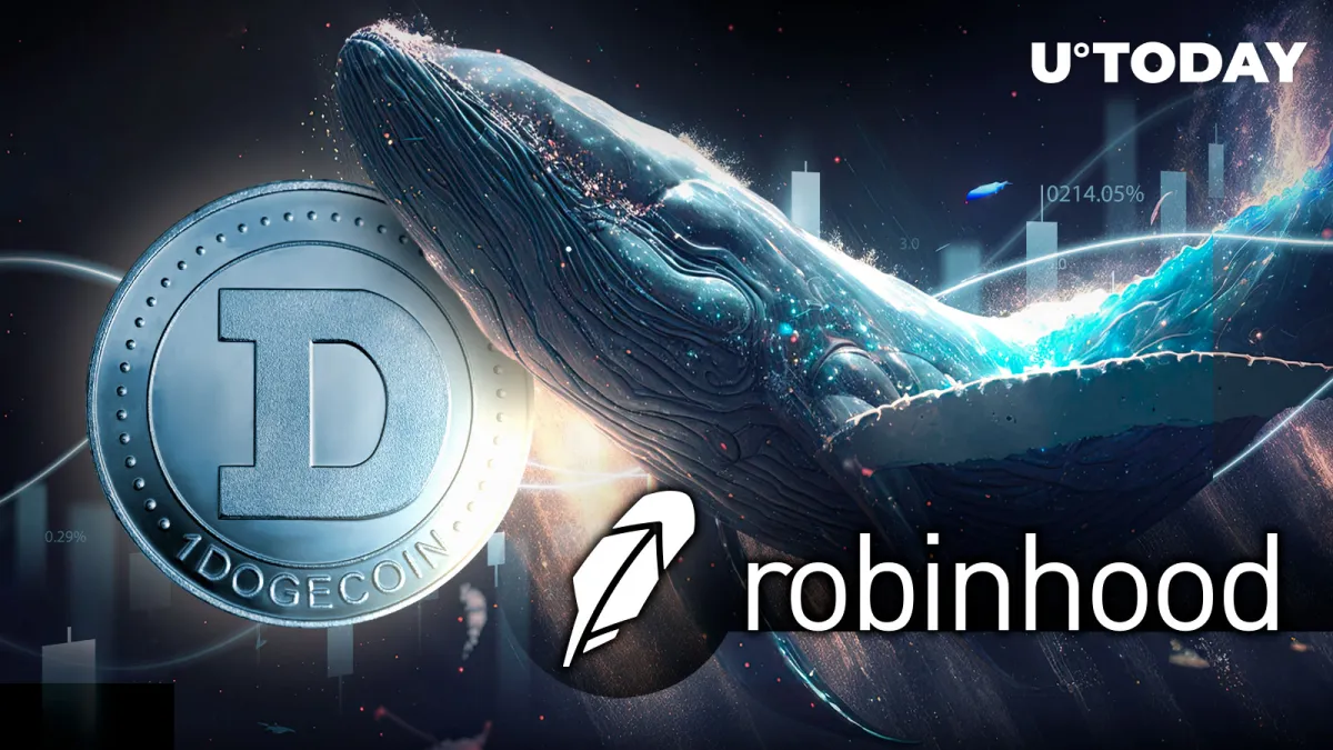 100 Million Dogecoin (DOGE) Moved to Robinhood in Major Sell-off: Details