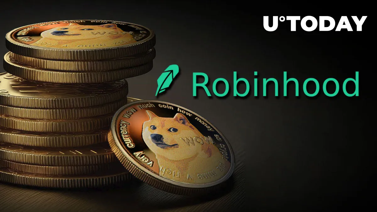 Mysterious 100 Million DOGE Transfer Hits Robinhood as DOGE Price Recovers
