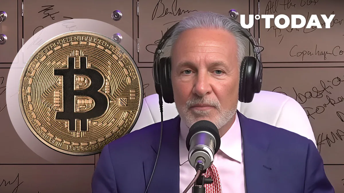 Peter Schiff Reacts to Bitcoin Price Surge Past $66,000
