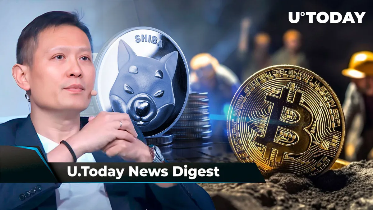 SHIB Army Urges Binance CEO to Start Burning SHIB, Bitcoin Miners Are Capitulating, John Bollinger Shares Crucial Portfolio Tip: Crypto News Digest by U.Today