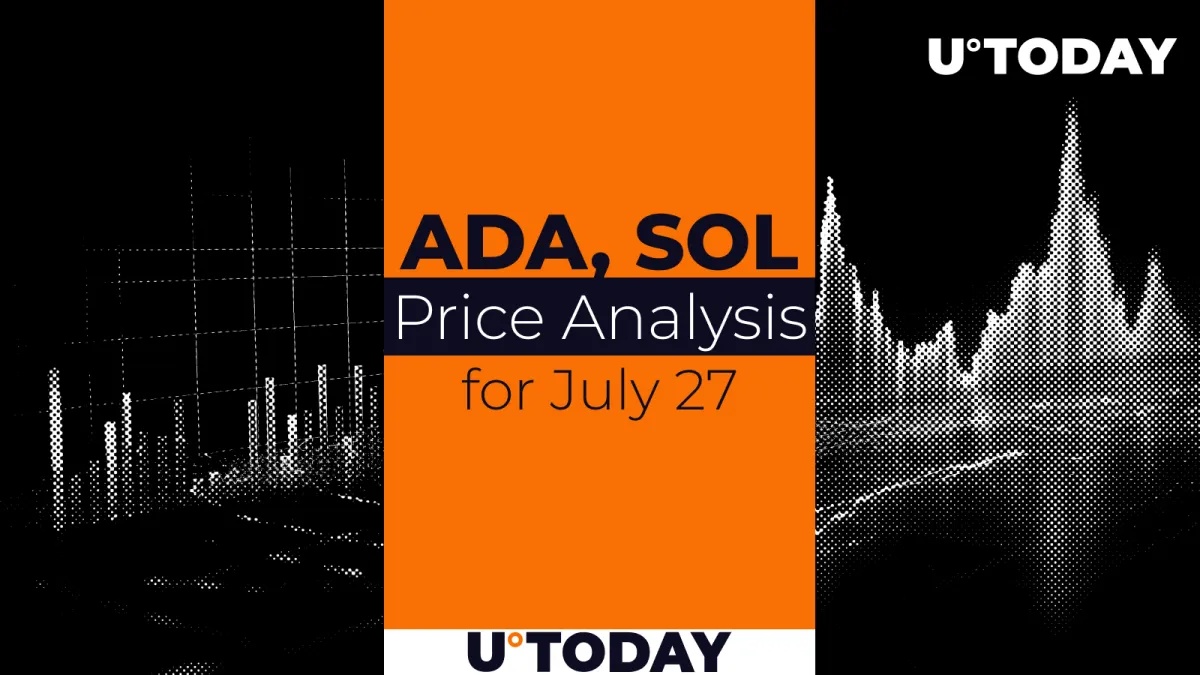 ADA and SOL Prediction for July 27