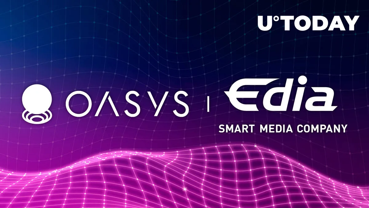 Oasys Scores Partnership With Edia to Introduce Retro Video Games to Web3