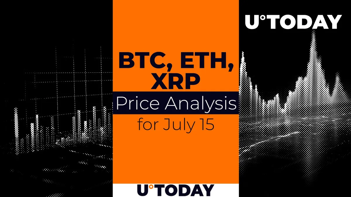 BTC, ETH and XRP Price Prediction for July 15
