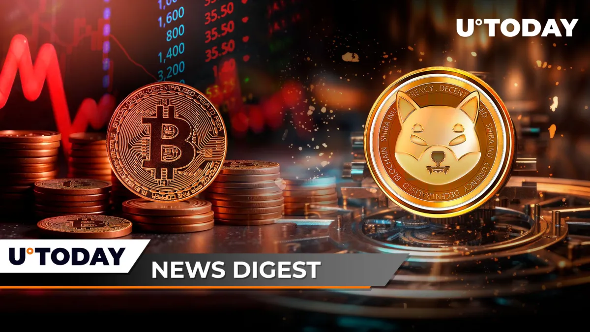 Bitcoin to Hit $40,600 in Historic Price Crash, XRP Might Start Forming 'Death Cross' Signal, Shiba Inu Introduces New Portal to Empower Developers: Crypto News Digest by U.Today