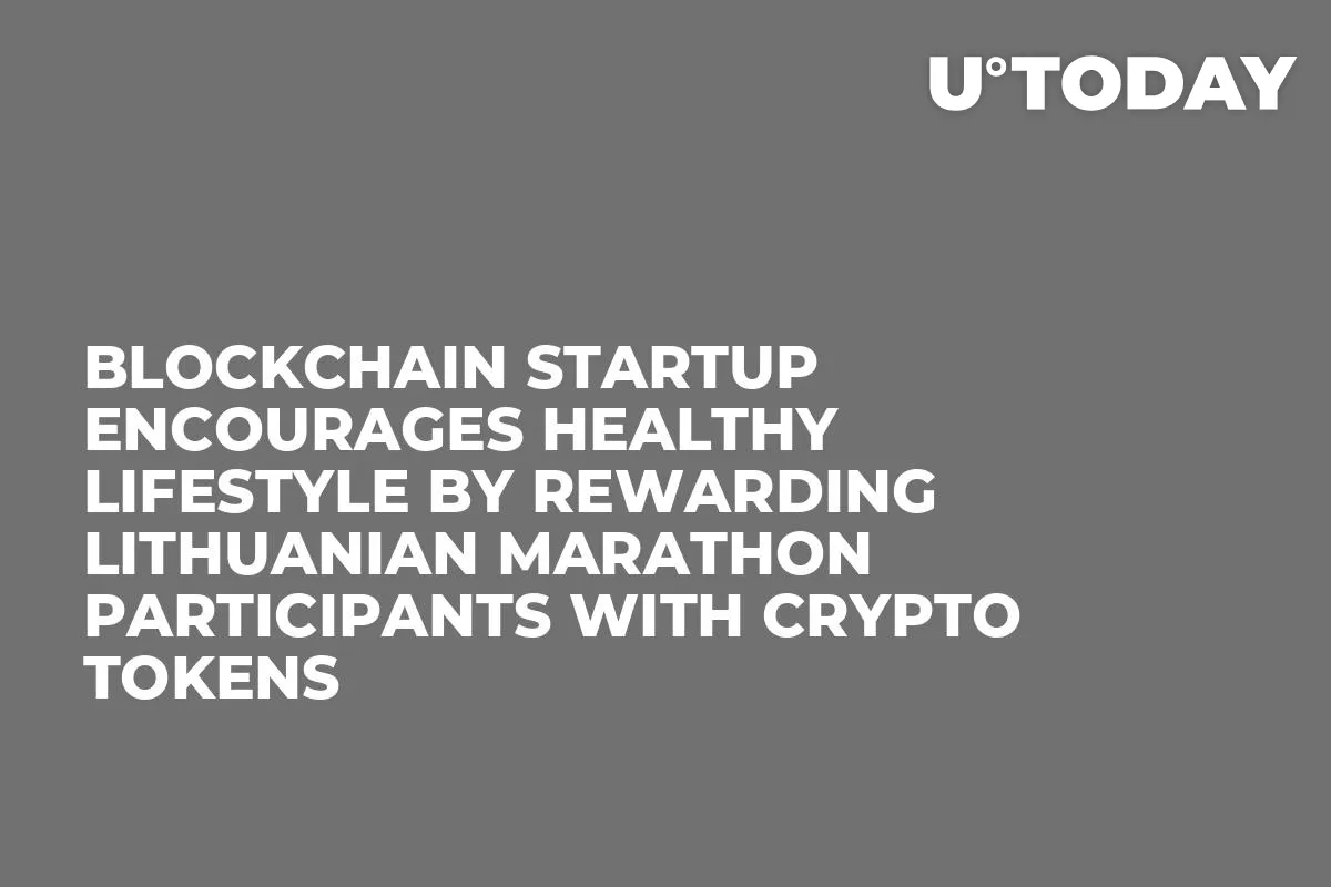 Blockchain Startup Encourages Healthy Lifestyle By Rewarding Lithuanian Marathon Participants With Crypto Tokens 