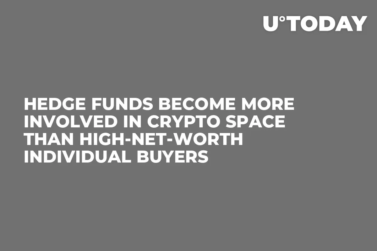 Hedge Funds Become More Involved in Crypto Space Than High-Net-Worth Individual Buyers 
