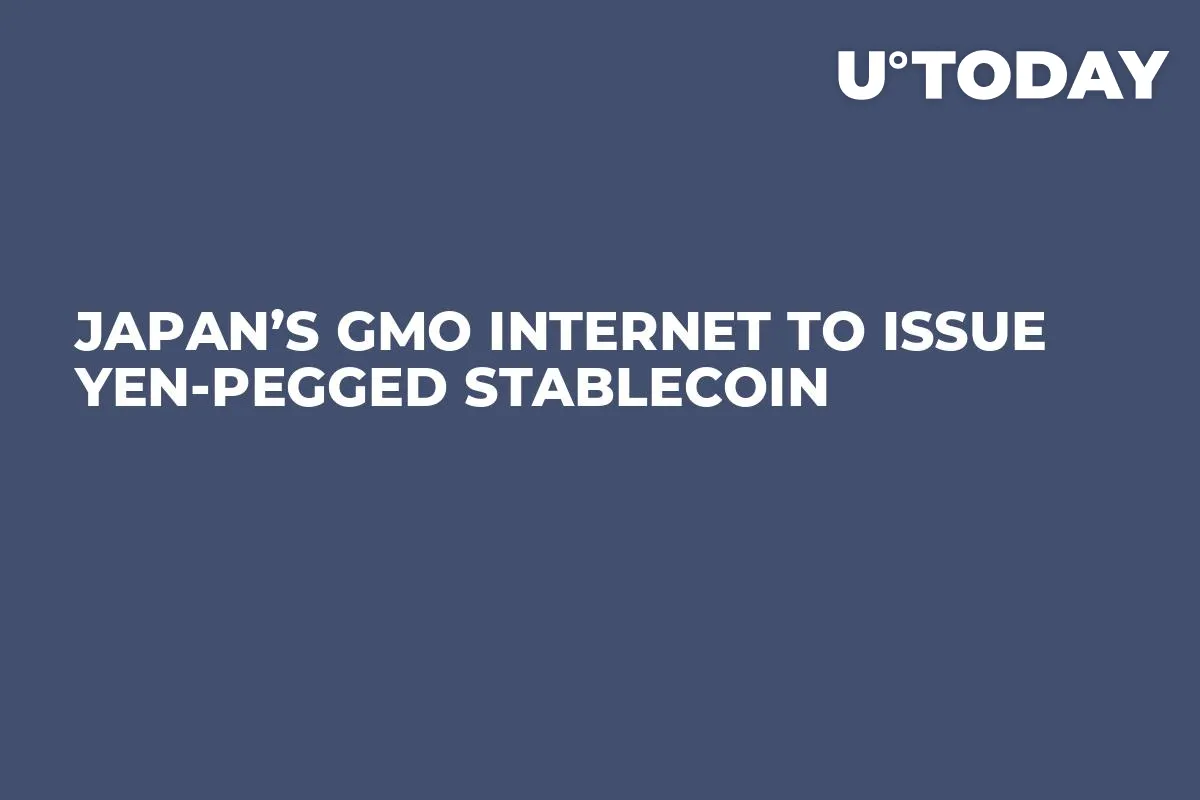 Japan’s GMO Internet To Issue Yen-Pegged Stablecoin